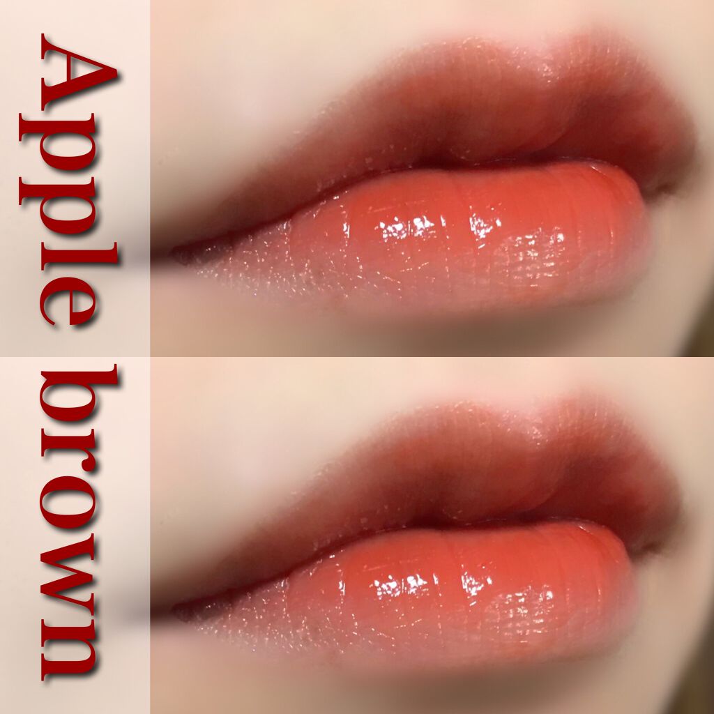 ジューシーラスティングティント/rom&nd/リップティントを使ったクチコミ（1枚目）