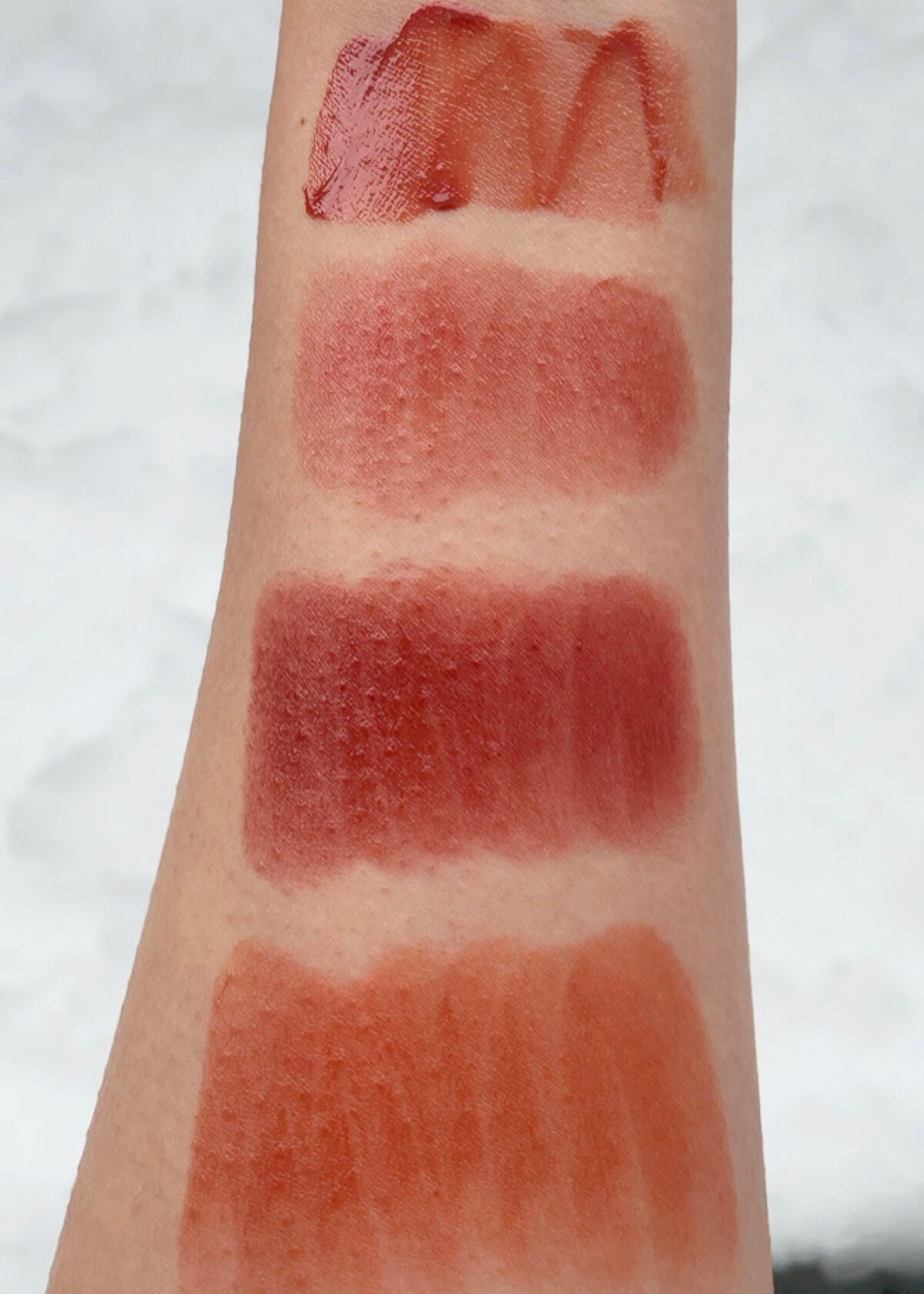 ラスティンググロスリップ/CEZANNE/口紅を使ったクチコミ(7枚目)