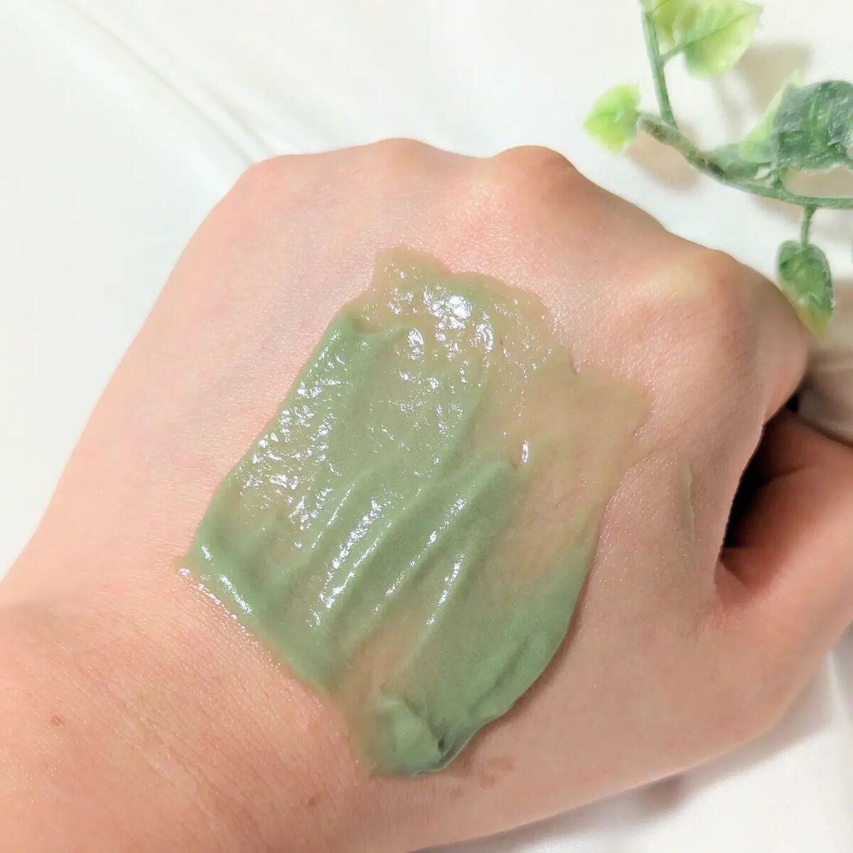 skinmarche WAOPLUS ハートリーフマグワートブースターマスク/ブレーンコスモス/洗い流すパック・マスクを使ったクチコミ(3枚目)