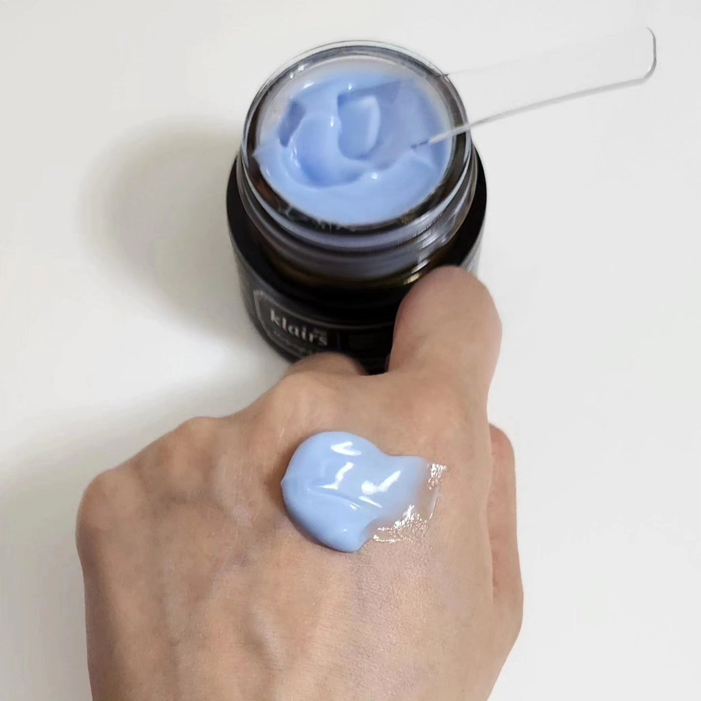 ミッドナイトブルーカーミングクリーム/Klairs/フェイスクリームを使ったクチコミ(5枚目)