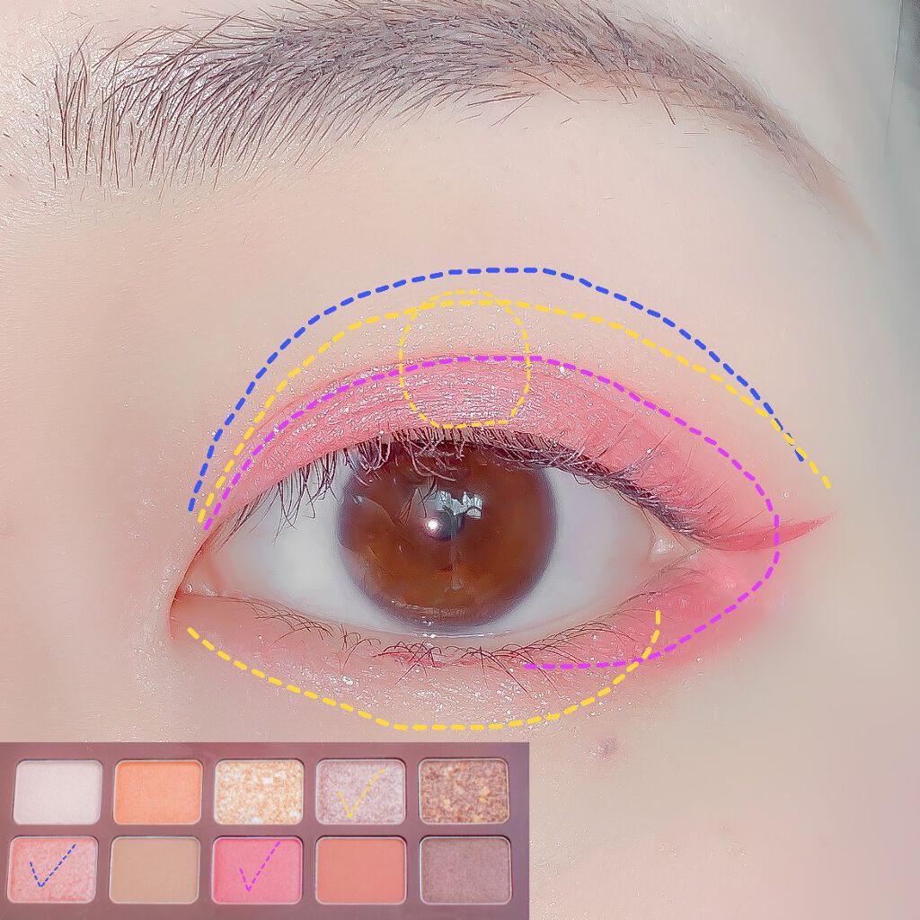 アズキ フィユテ アイ パレット/shu uemura/アイシャドウパレットを使ったクチコミ(2枚目)