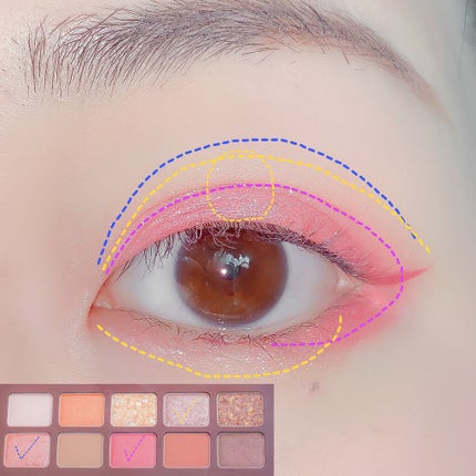 アズキ フィユテ アイ パレット/shu uemura/アイシャドウパレットを使ったクチコミ(2枚目)