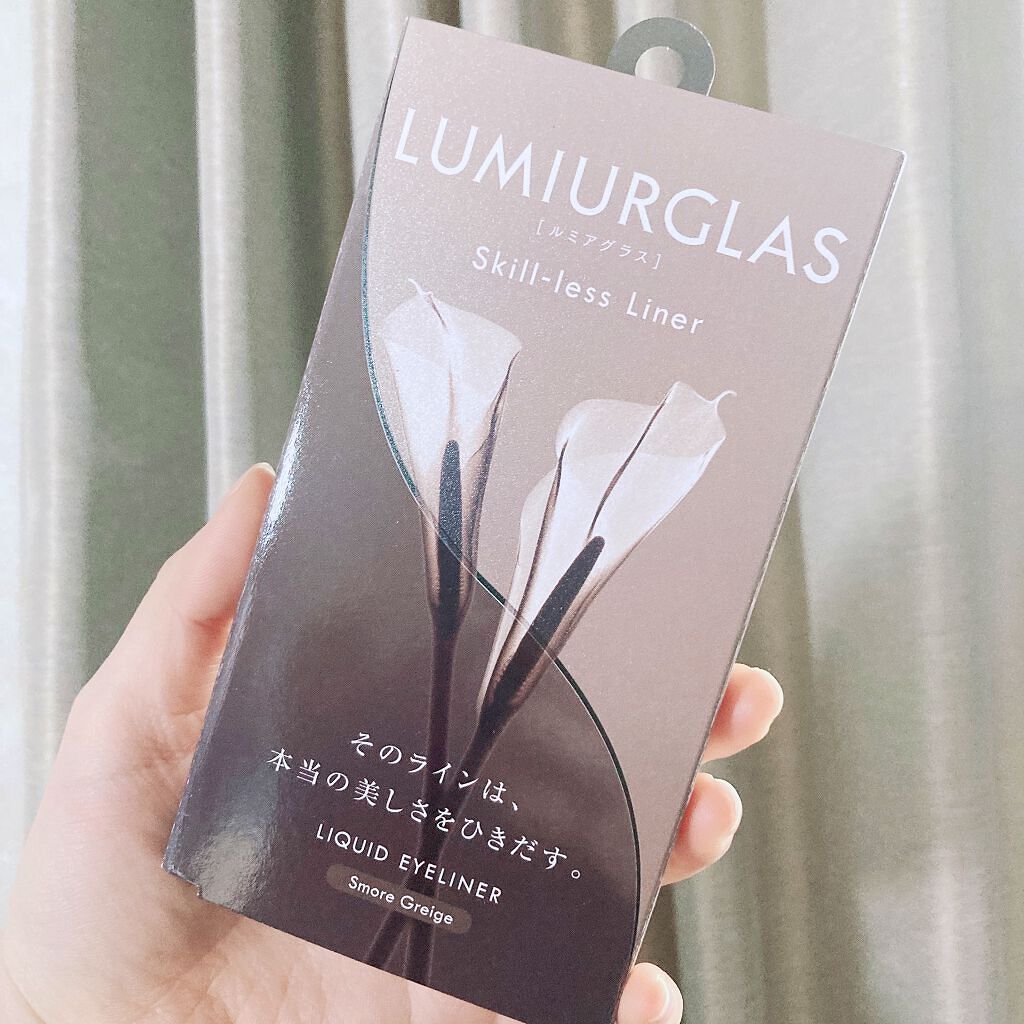 スキルレスライナー/LUMIURGLAS/リキッドアイライナーを使ったクチコミ（3枚目）