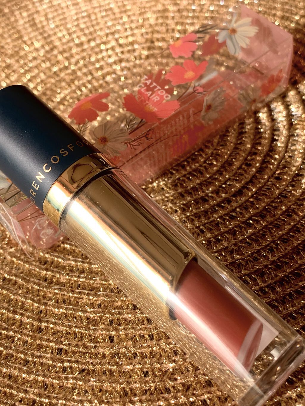 タトゥーベルベットティント/フォレンコス/リップティントを使ったクチコミ（1枚目）