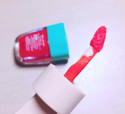 ディアダーリン ウォータージェルティント (アイスティント)/ETUDE/口紅を使ったクチコミ(3枚目)