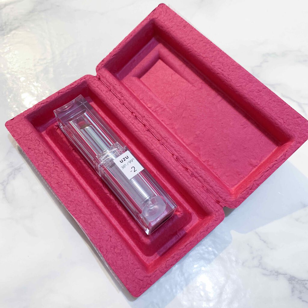  38°C / 99°F Lipstick &lt;TOKYO&gt;/UZU BY FLOWFUSHI/口紅を使ったクチコミ（3枚目）