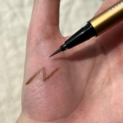 スキルレスライナー/LUMIURGLAS/リキッドアイライナーを使ったクチコミ(2枚目)