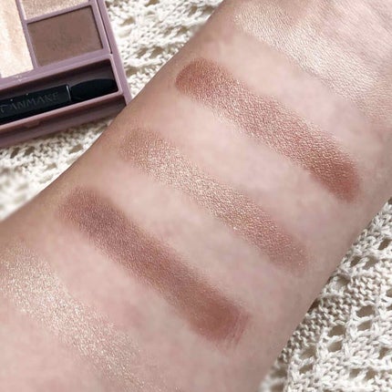 パーフェクトスタイリストアイズ/キャンメイク/アイシャドウパレットを使ったクチコミ(4枚目)