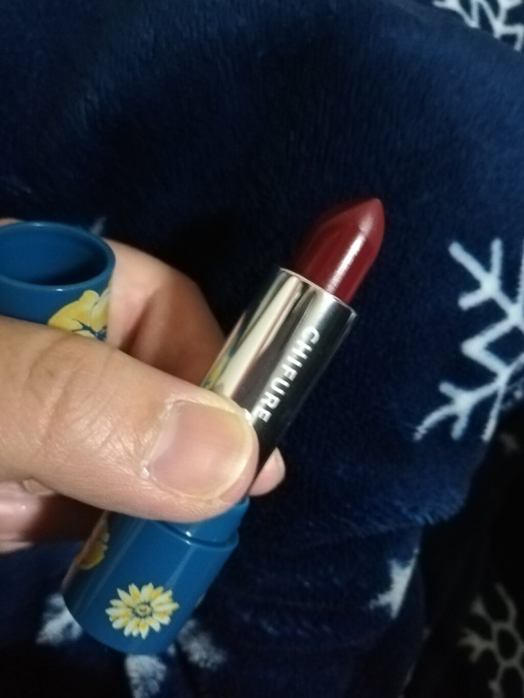口紅(詰替用)/ちふれ/口紅を使ったクチコミ(3枚目)