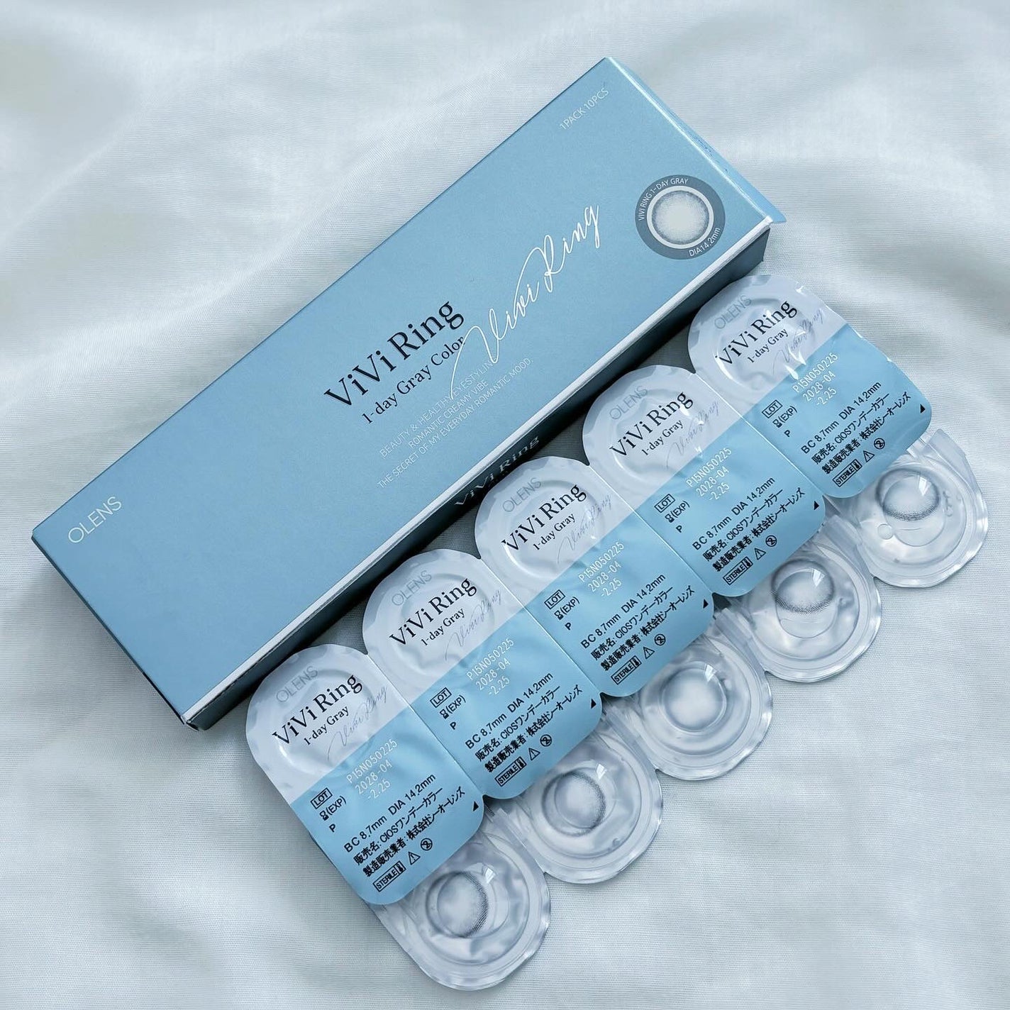 ViVi Ring 1day/OLENS/ワンデー(1DAY)カラコンを使ったクチコミ(1枚目)