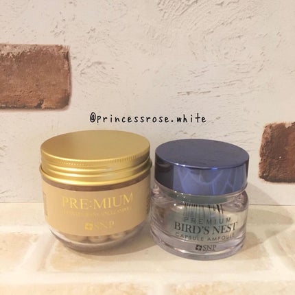 PREMIUM BIRD'S NEST CAPSULE AMPOULE/SNP/美容液を使ったクチコミ(5枚目)