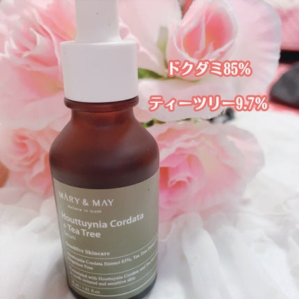 Houttuynia Cordata + Tea Tree Serum/MARY&MAY/洗顔フォームを使ったクチコミ(2枚目)