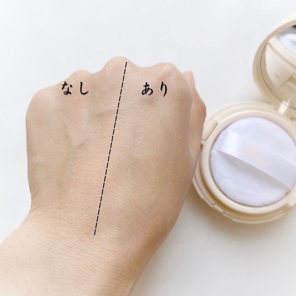 ディオールスキン フォーエヴァー クッション パウダー/Dior/ルースパウダーを使ったクチコミ(4枚目)