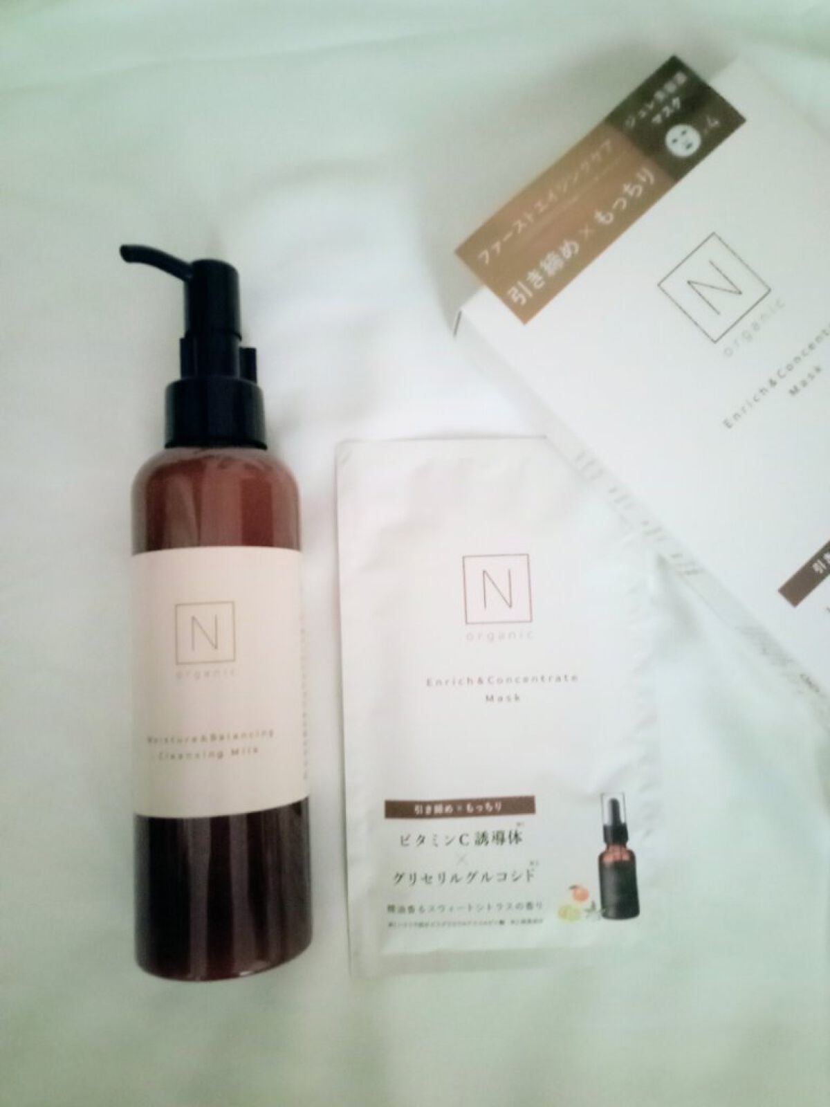 モイスチュア&バランシング クレンジングミルク/N organic/ミルククレンジングを使ったクチコミ(1枚目)