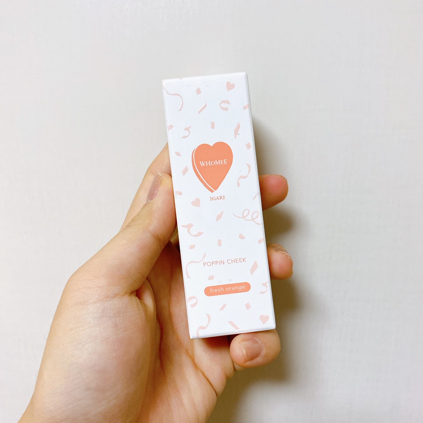 ポッピンチーク/WHOMEE/ジェル・クリームチークを使ったクチコミ(1枚目)