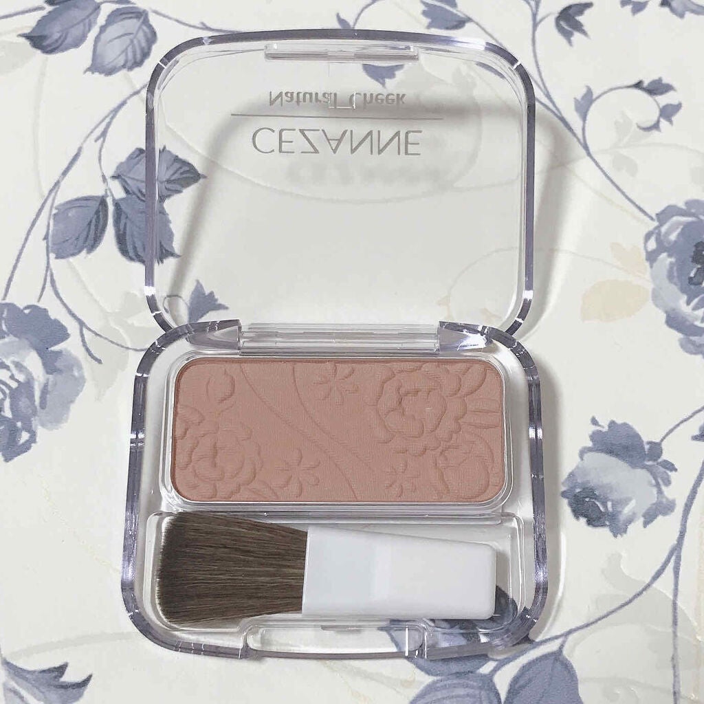 ナチュラル チークN/CEZANNE/パウダーチークを使ったクチコミ(2枚目)