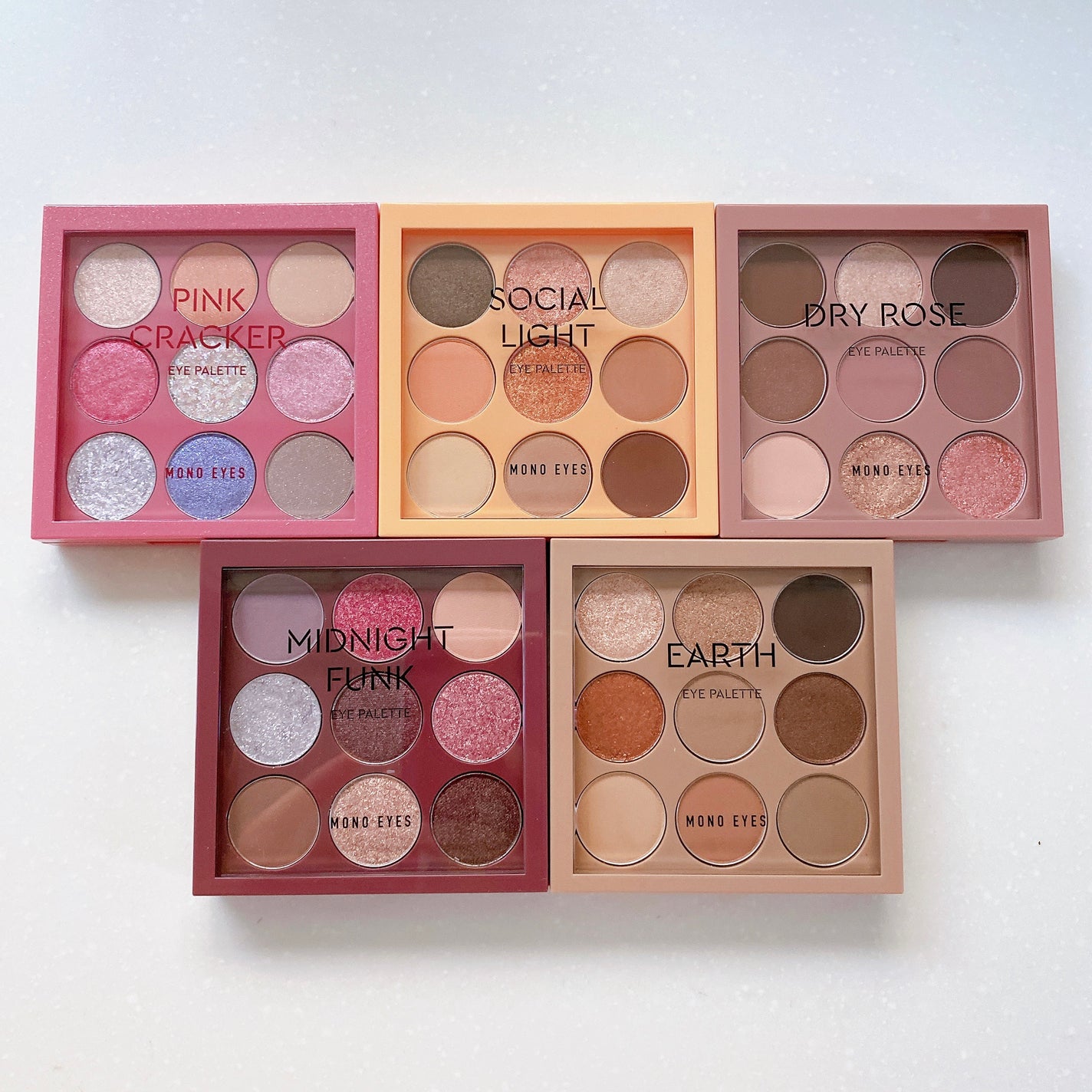 モノアイズ パレット/ARITAUM/アイシャドウパレットを使ったクチコミ(3枚目)