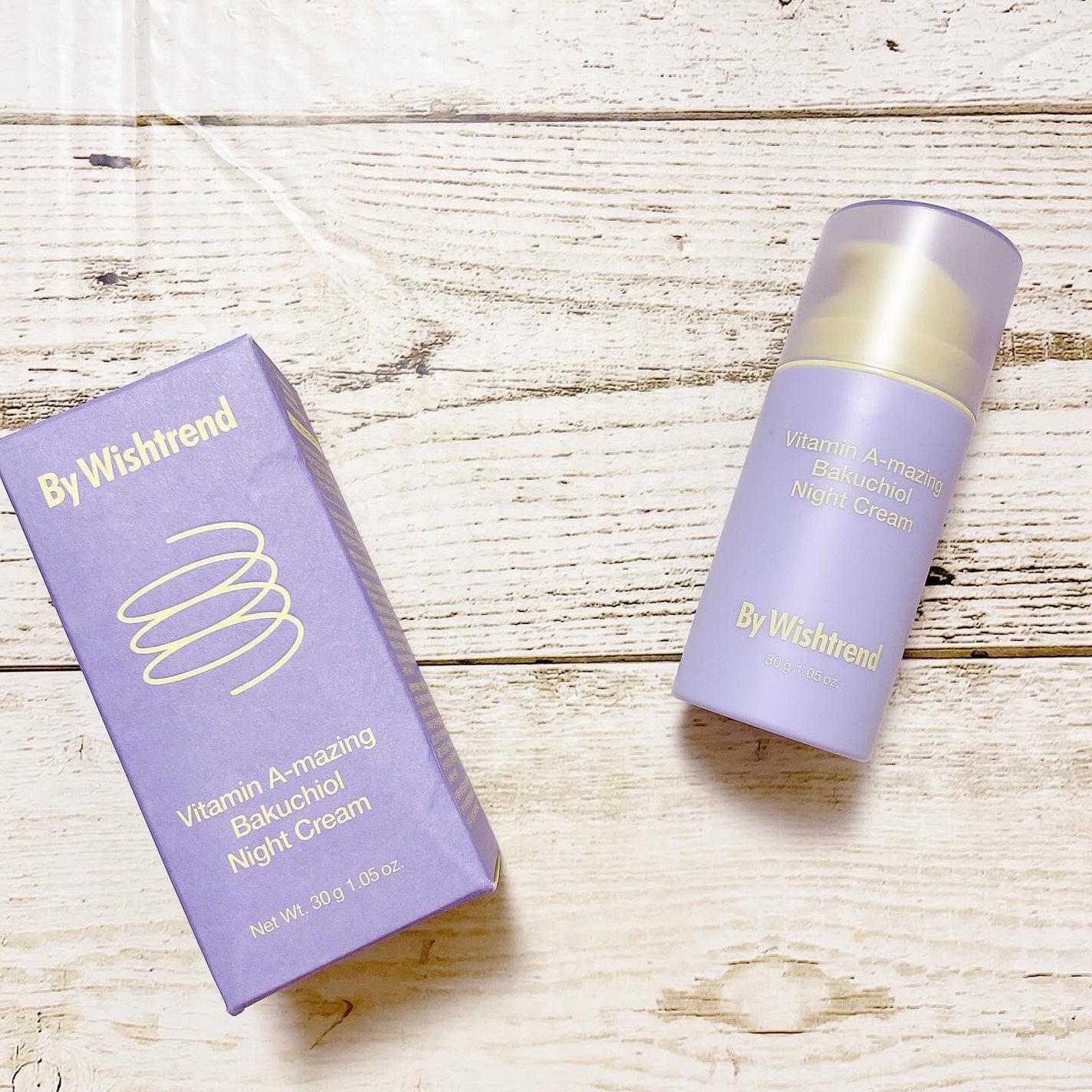 ビタミンA-mazingバクチオールナイトクリーム/By Wishtrend/フェイスクリームを使ったクチコミ(1枚目)