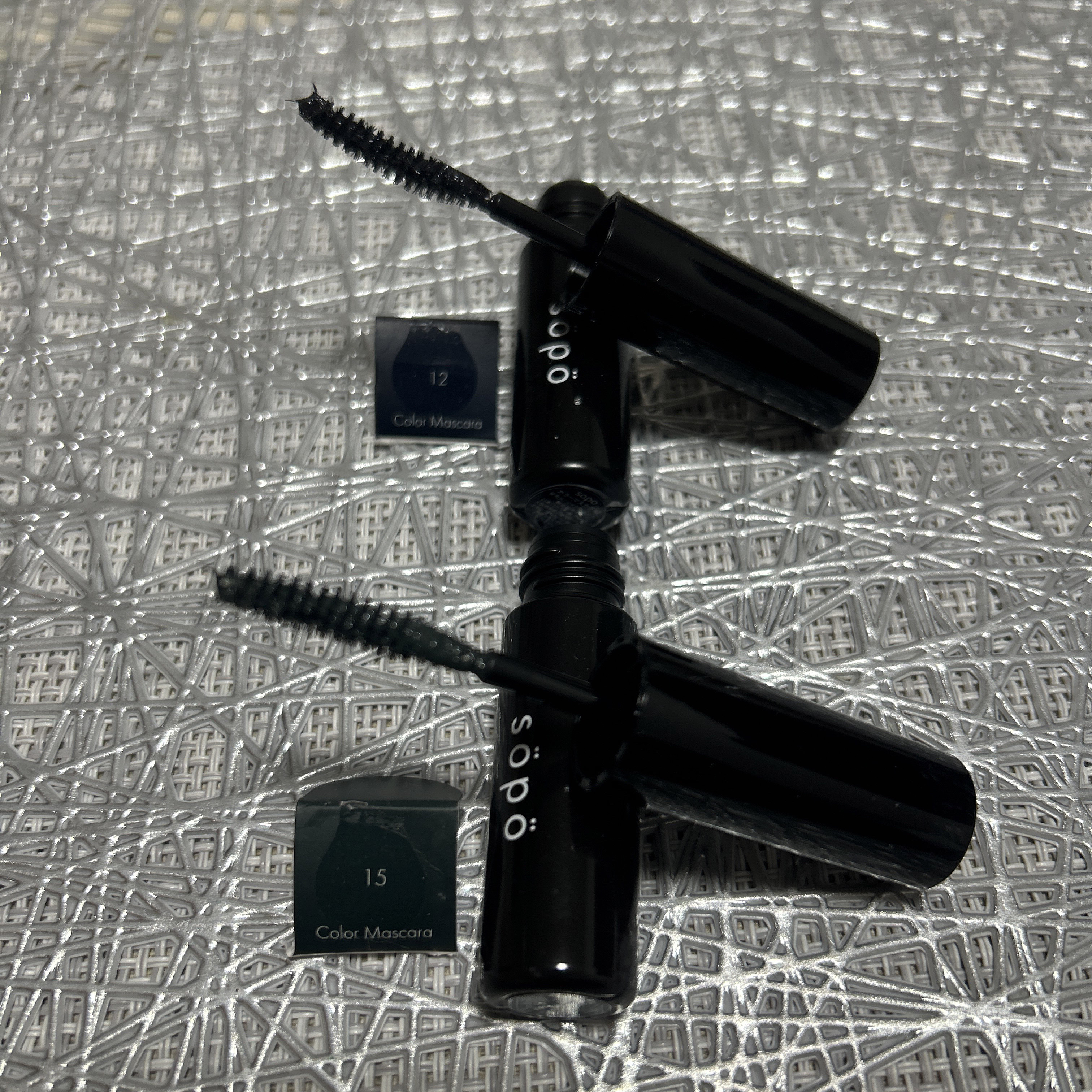 カラーマスカラ/sopo/マスカラを使ったクチコミ（2枚目）
