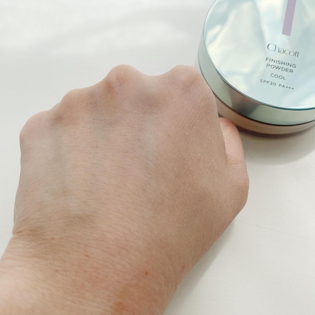 フィニッシングUVパウダー クール/チャコット・コスメティクス/ルースパウダーを使ったクチコミ(5枚目)