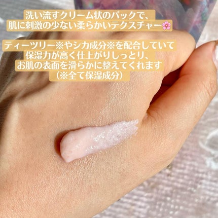 ピンクティーツリーライスシカウォッシュオフパック/APLIN/洗い流すパック・マスクを使ったクチコミ(3枚目)