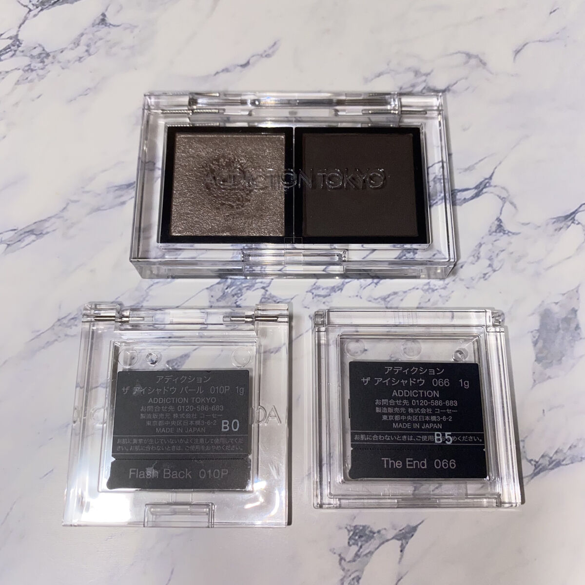アディクション ザ アイシャドウ マット 010M The End/ADDICTION/単色アイシャドウを使ったクチコミ（1枚目）