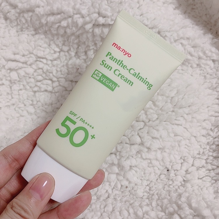 パンテカーミング サンクリーム/manyo/日焼け止めクリームを使ったクチコミ（3枚目）