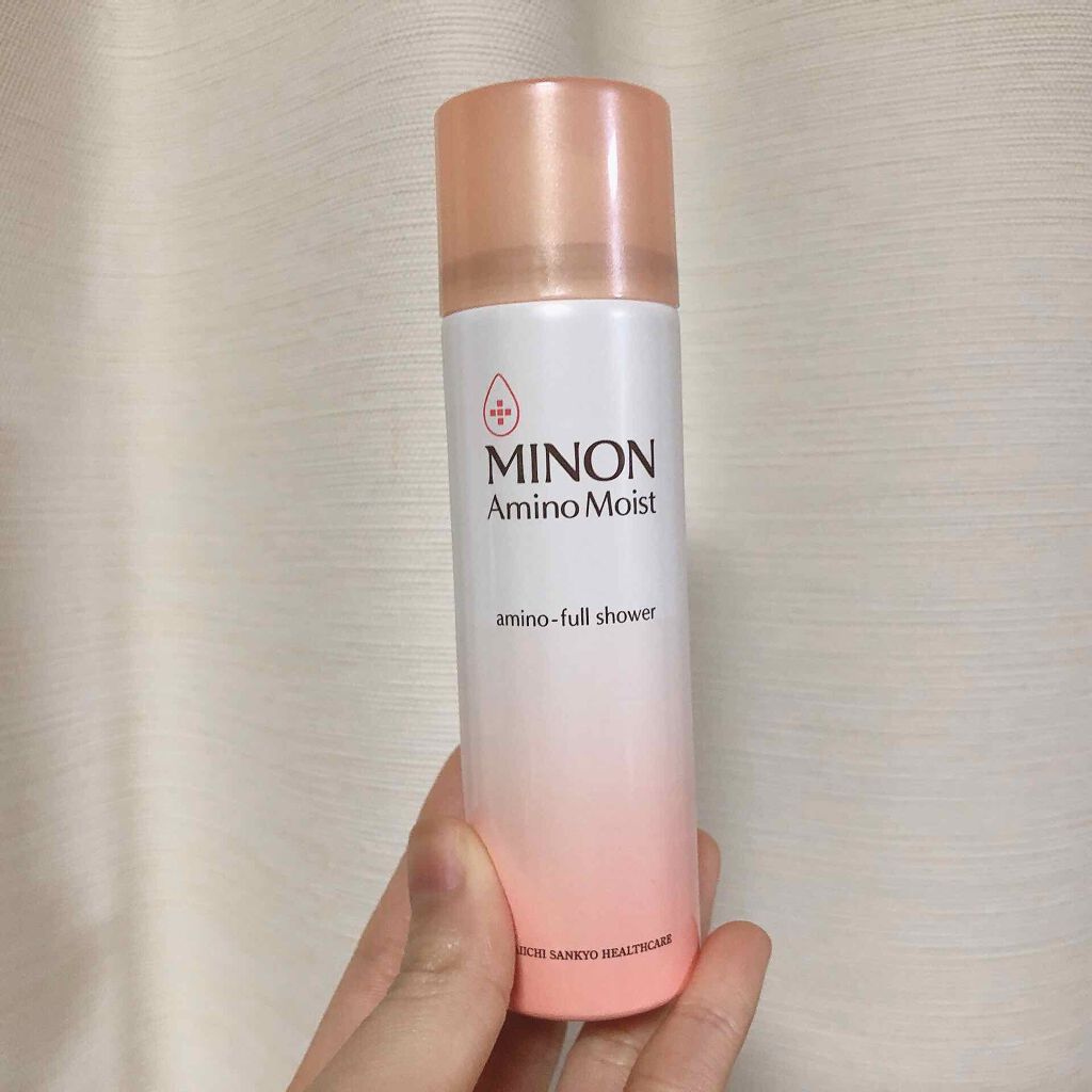 ミノン アミノモイスト アミノフルシャワー/ミノン/ミスト状化粧水を使ったクチコミ(1枚目)