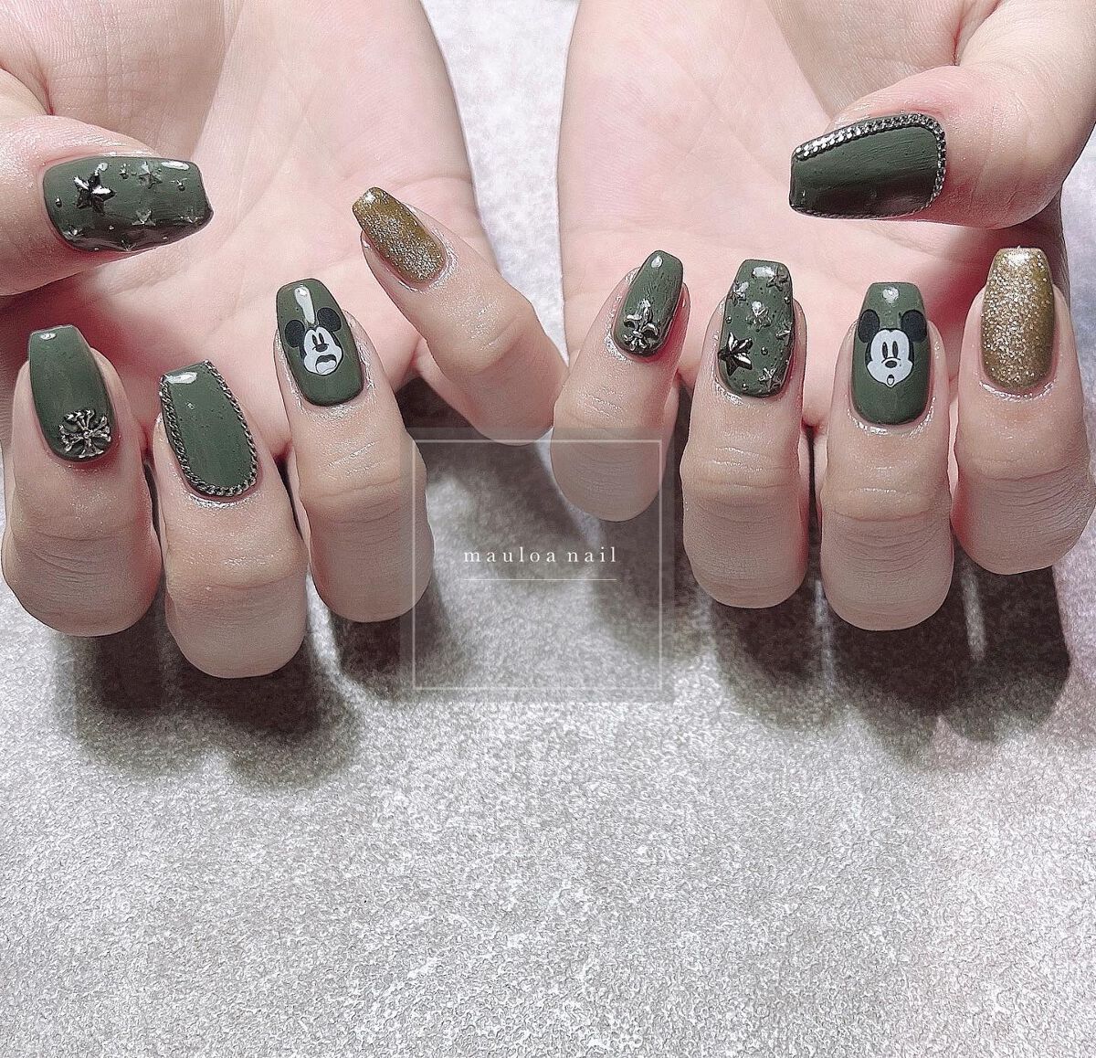 mauloa_nail on LIPS 「・♡♡♡・ネイルレッスン動画を多数配信してます☺️topにある..」(1枚目)