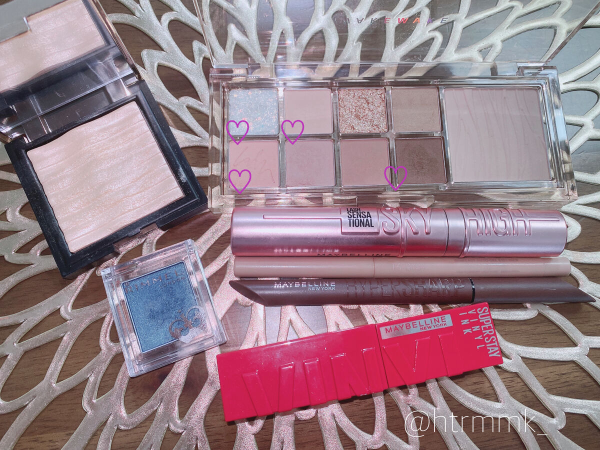 プリズム パウダーアイカラー 011 グレイッシュブルー/リンメル ロンドン/単色アイシャドウを使ったクチコミ（2枚目）