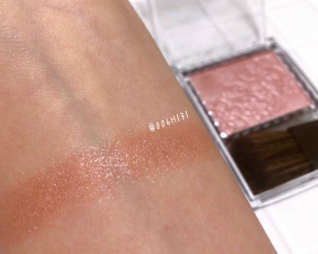 パールグロウチーク/CEZANNE/パウダーチークを使ったクチコミ（3枚目）