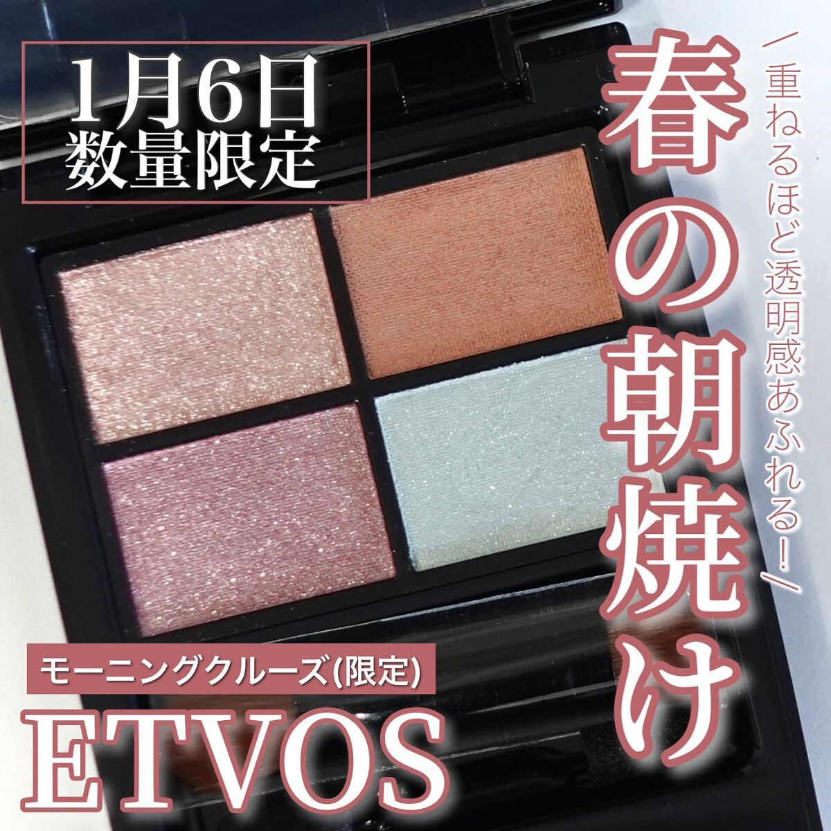 ミネラルクラッシィシャドー/エトヴォス/アイシャドウパレットを使ったクチコミ(1枚目)