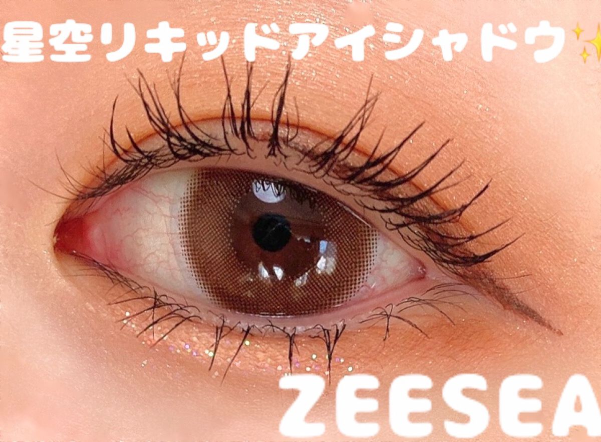 ダイヤモンドシリーズ 星空リキッドアイシャドウ/ZEESEA/リキッドアイシャドウを使ったクチコミ(1枚目)