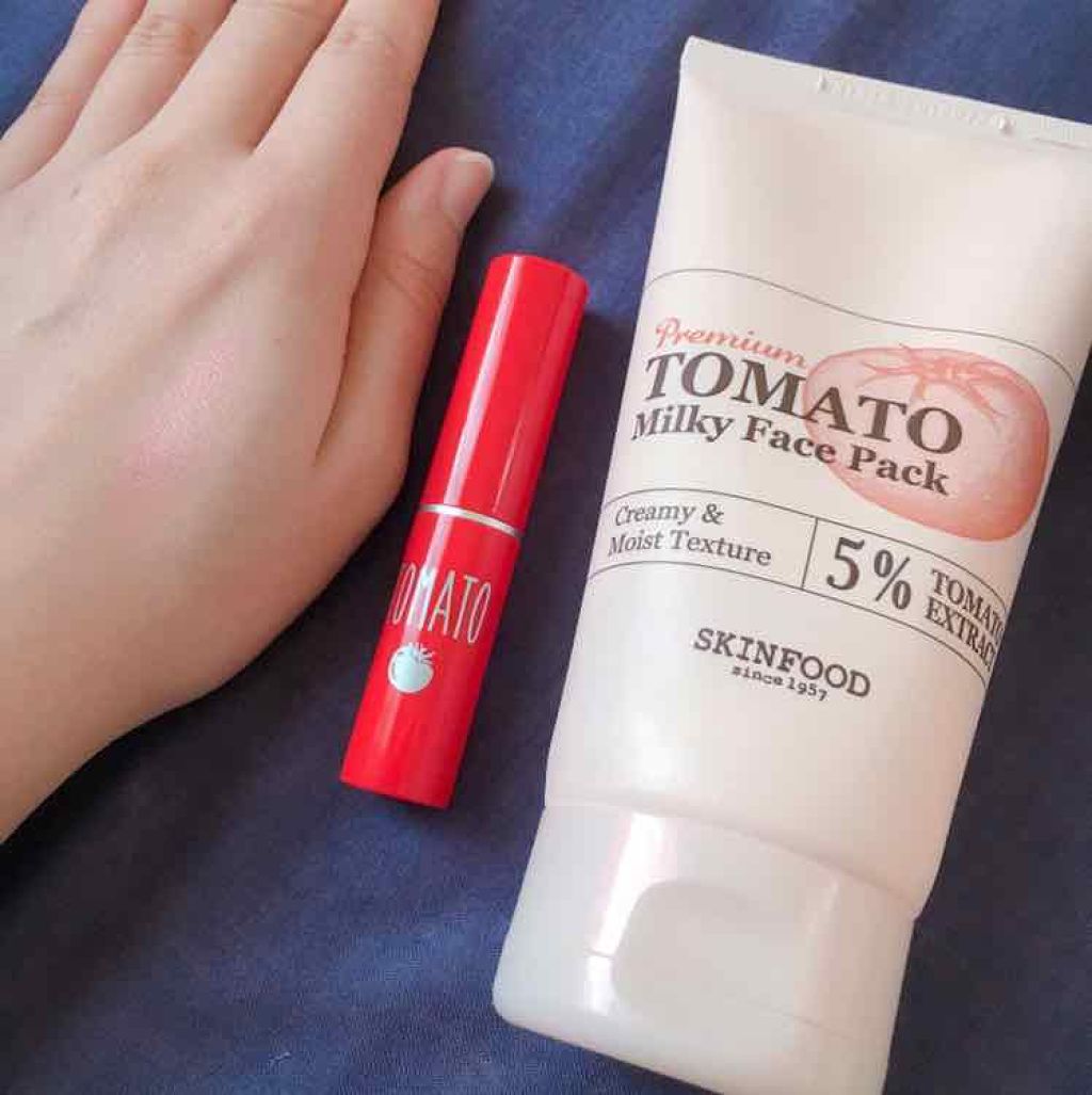 プレミアムトマト ミルキーフェイスパック/SKINFOOD/洗い流すパック・マスクを使ったクチコミ(1枚目)