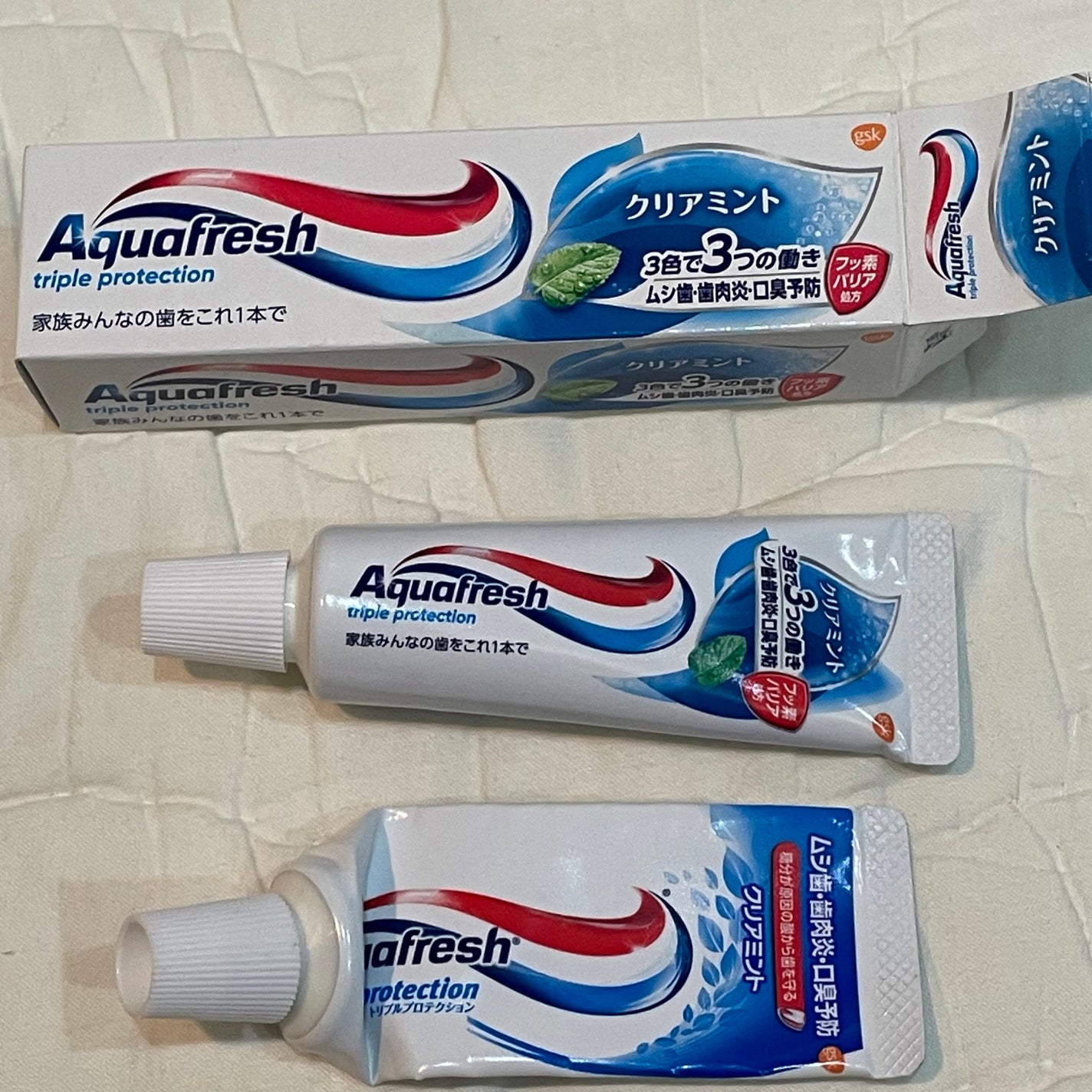 アクアフレッシュ/アクアフレッシュ/歯磨き粉を使ったクチコミ(1枚目)