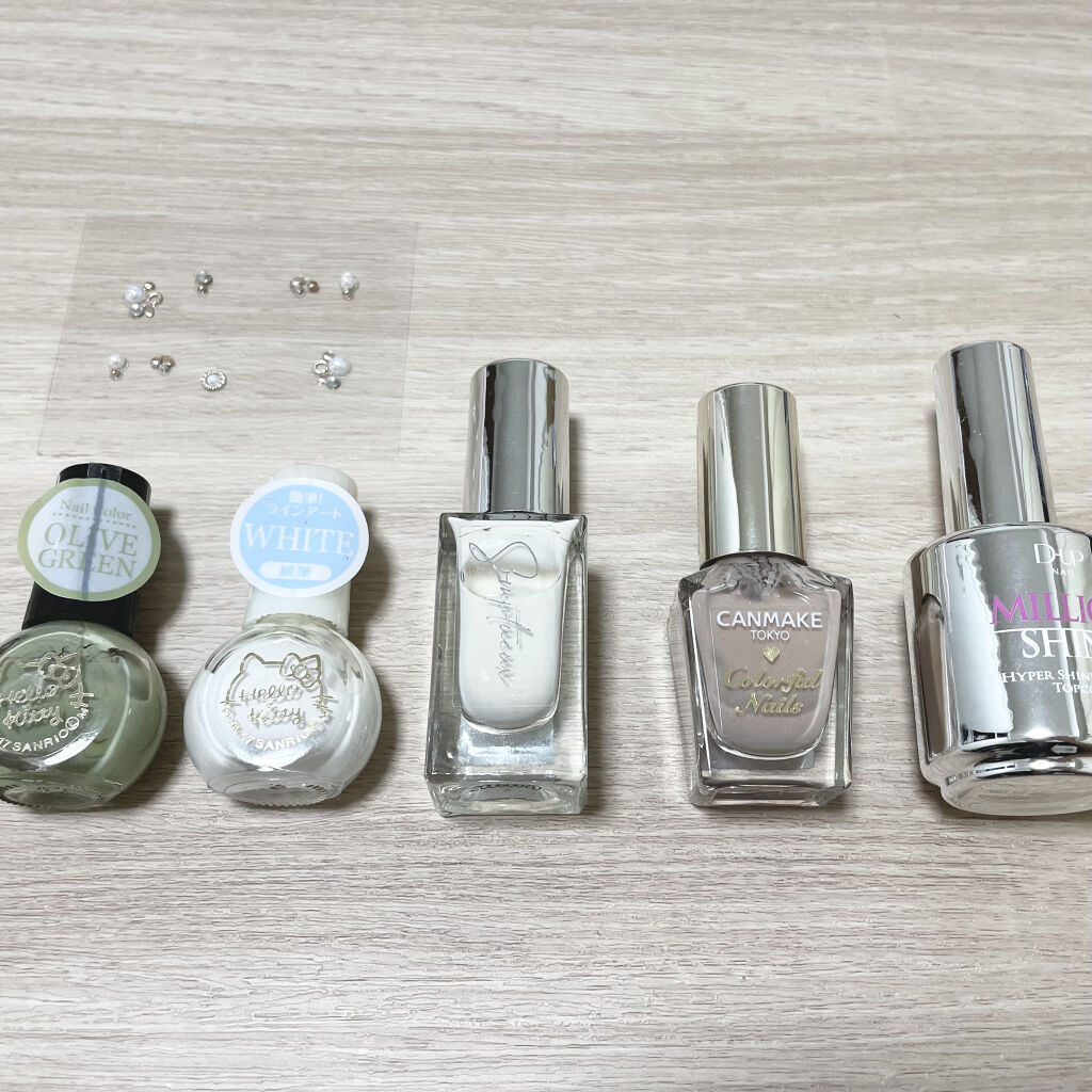 カラフルネイルズ/キャンメイク/マニキュアを使ったクチコミ（2枚目）