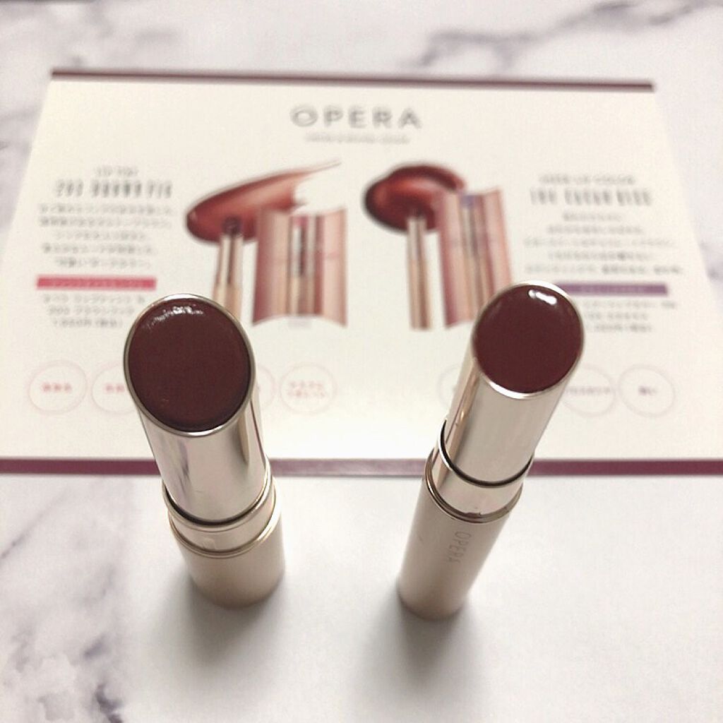 オペラ シアーリップカラー RN/OPERA/リップグロスを使ったクチコミ（2枚目）