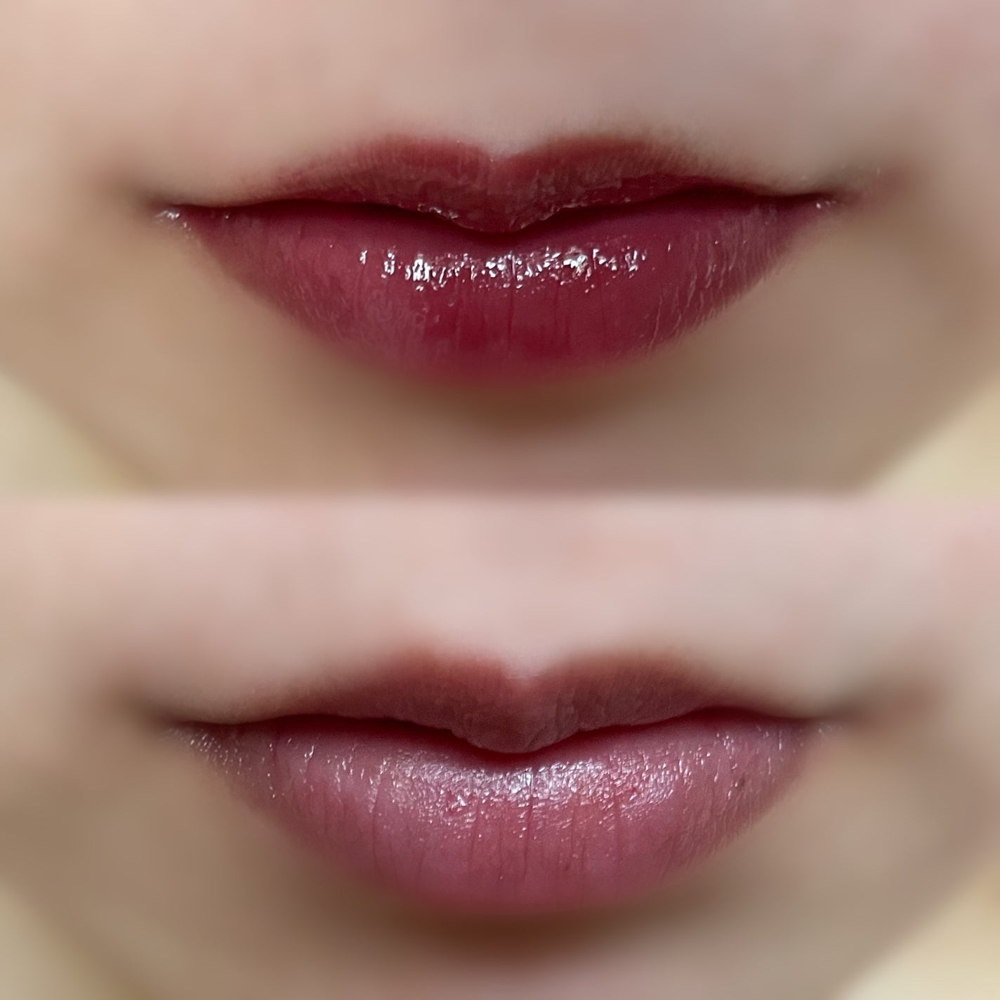 グラスティングメルティングバーム/rom&nd/リップバームを使ったクチコミ(4枚目)