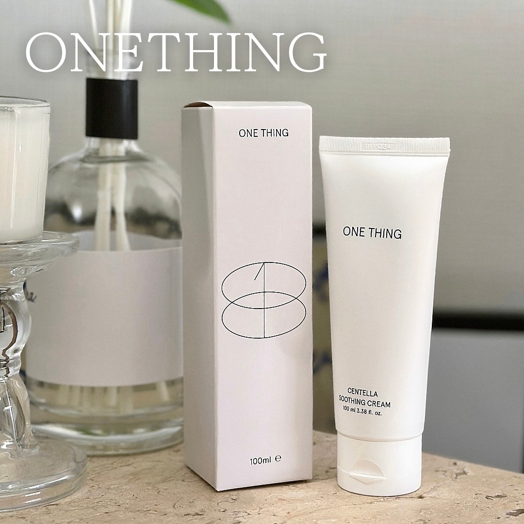 センテラスージングクリーム/ONE THING/フェイスクリームを使ったクチコミ（1枚目）