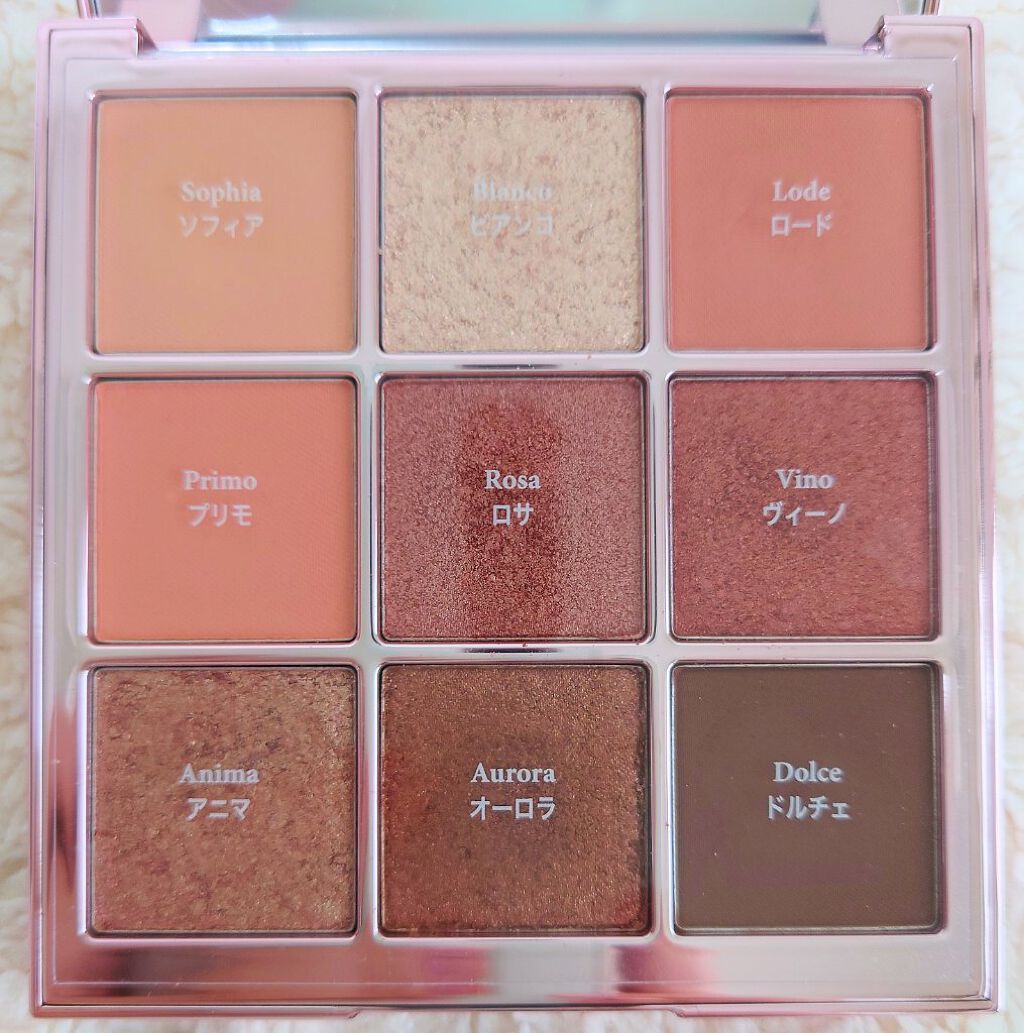 The Bella collection eyeshadow palette/CELEFIT/アイシャドウパレットを使ったクチコミ（2枚目）