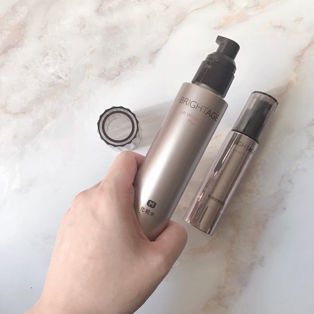 リフトホワイト パーフェクション/BRIGHTAGE/美容液を使ったクチコミ（2枚目）