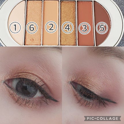 r.e.m.beauty eyeshadow paletteのクチコミ「『r.e.m. beauty eyeshadow palette #babydoll』✨を使.....」(2枚目)