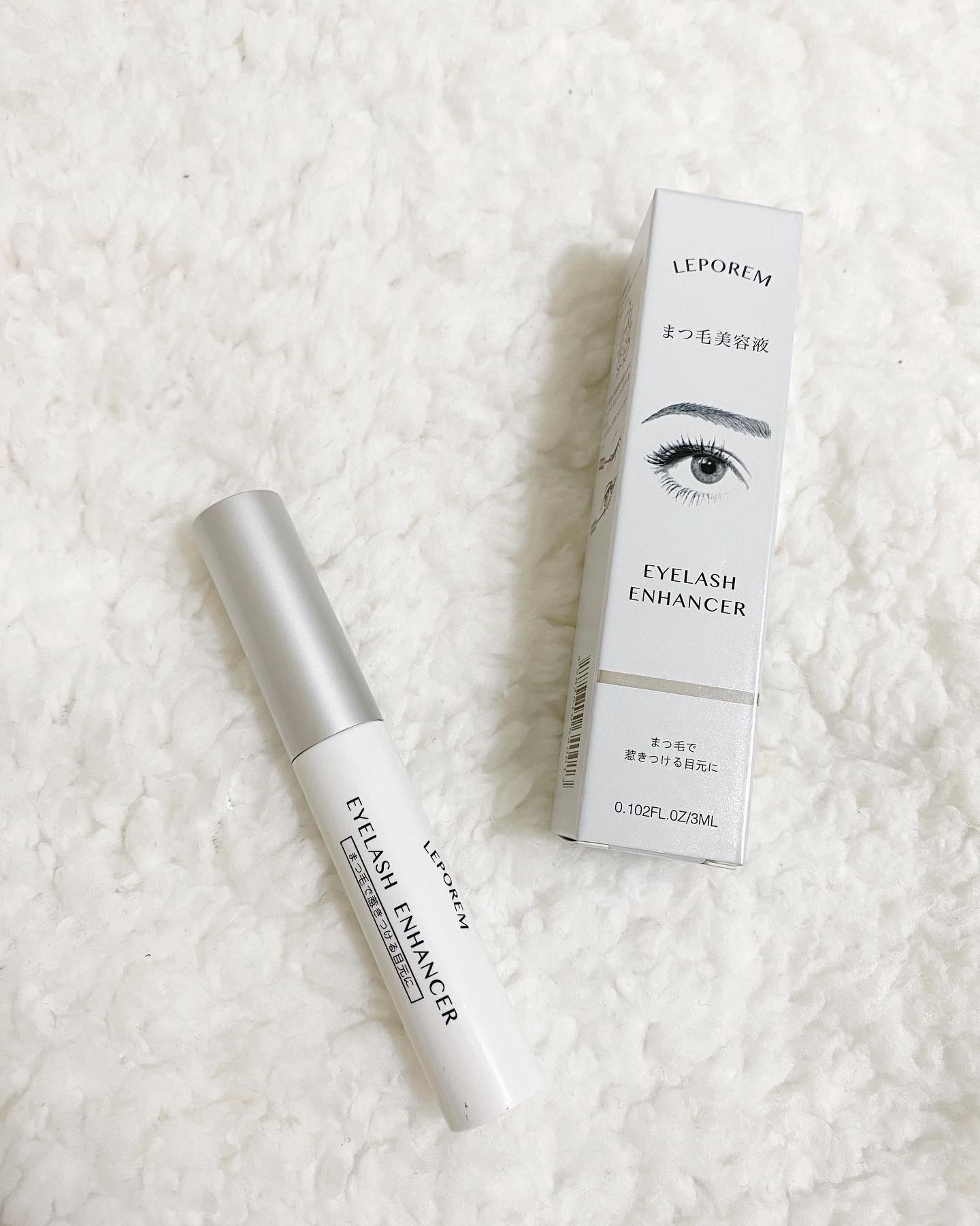 アイラッシュセラム/LEPOREM/まつげ美容液を使ったクチコミ（2枚目）