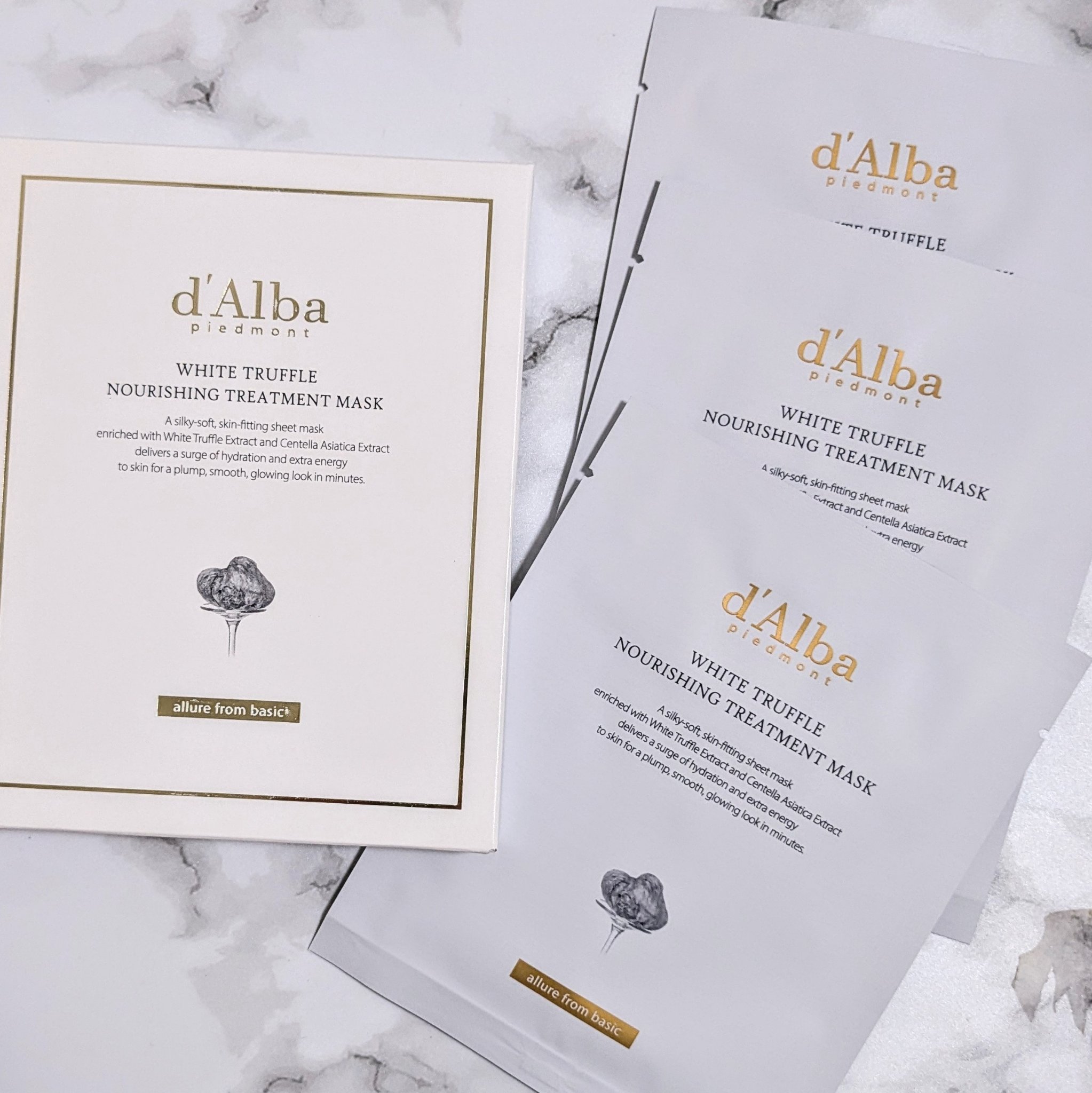 ホワイトトリュフナリシングトリートメントマスク/ダルバ/シートマスク・パックを使ったクチコミ（3枚目）