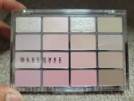 ソフトブラーリングアイパレット/wakemake/アイシャドウパレットを使ったクチコミ(1枚目)