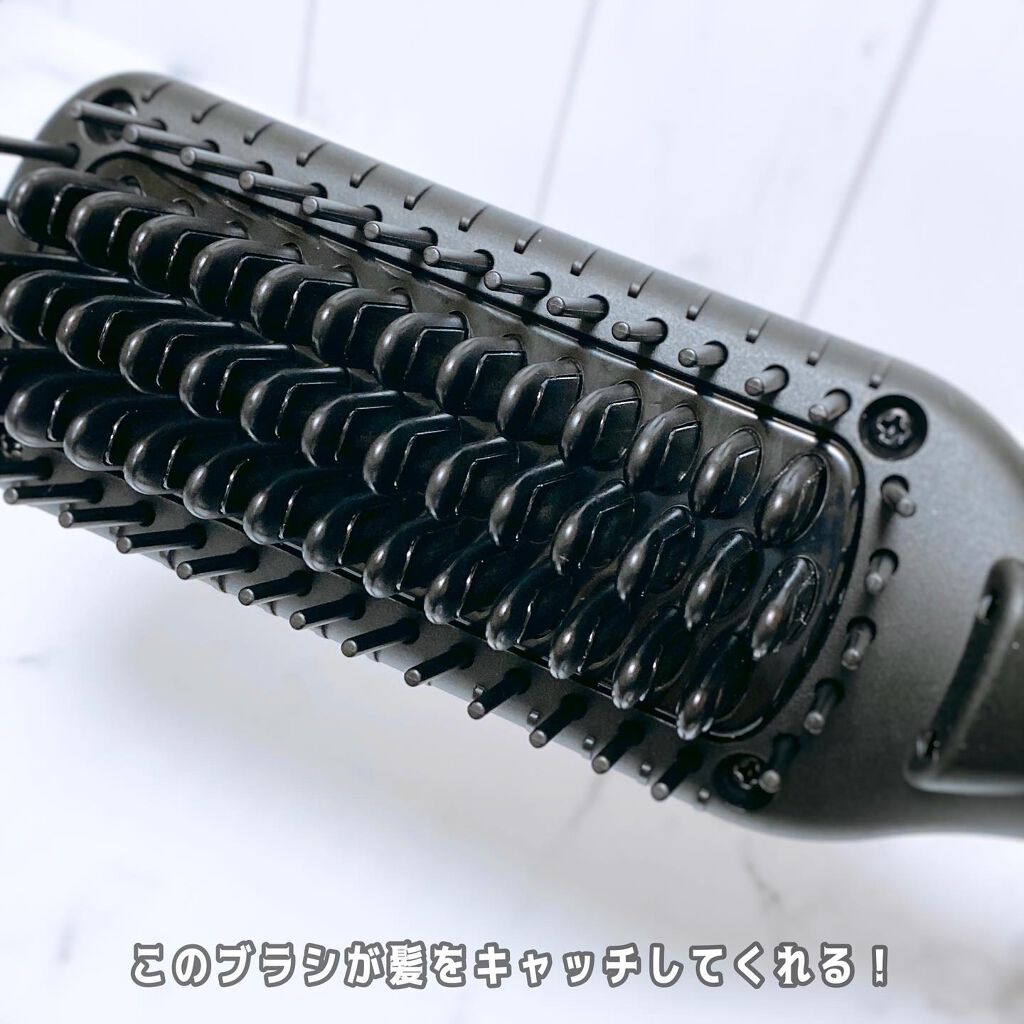 スタイリッシュ コンパクトイオンヒートブラシ MHB-3040-K/mod's hair/ヒートブラシを使ったクチコミ(4枚目)
