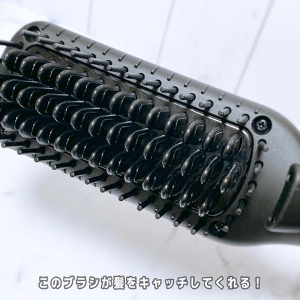 スタイリッシュ コンパクトイオンヒートブラシ MHB-3040-K/mod's hair/ヒートブラシを使ったクチコミ(4枚目)