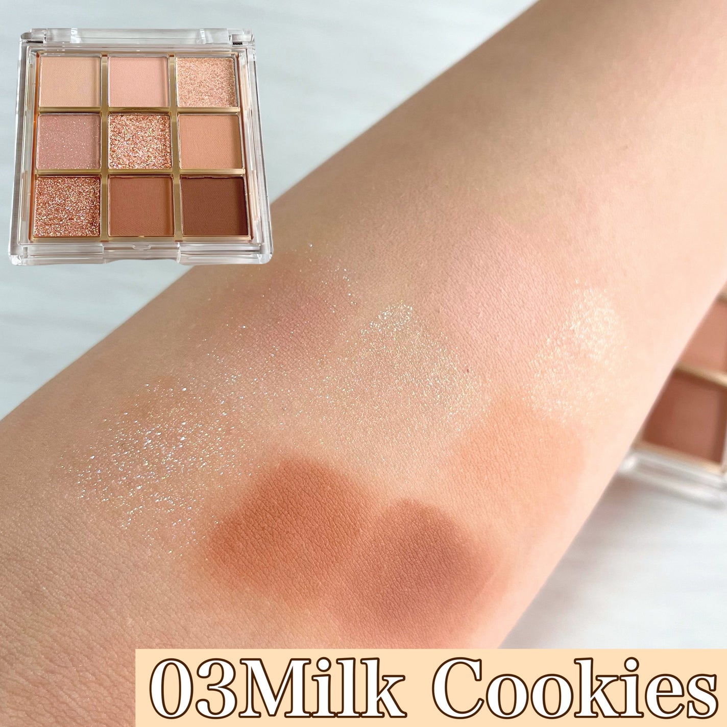 KEYBO FALL IN LOVE SHADOW PALETTE/keybo/アイシャドウパレットを使ったクチコミ(2枚目)