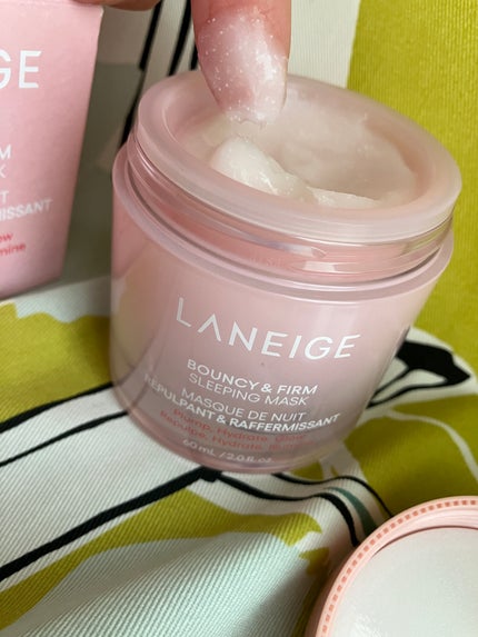 バウンシースリーピングマスク/LANEIGE/フェイスクリームを使ったクチコミ(3枚目)