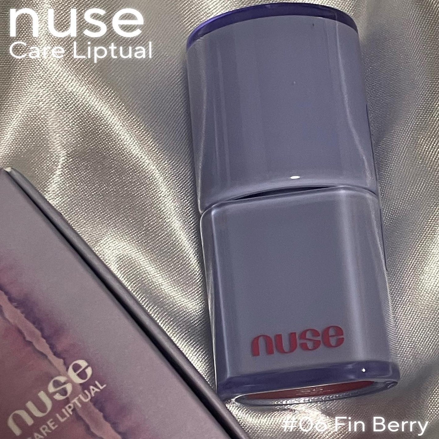 ケアリップチュアル/nuse/口紅を使ったクチコミ(2枚目)